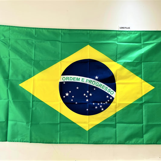 Beautiful Brazilian Flag Banner
