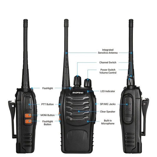 Amateur Radio Walkie Talkies (2grenn)