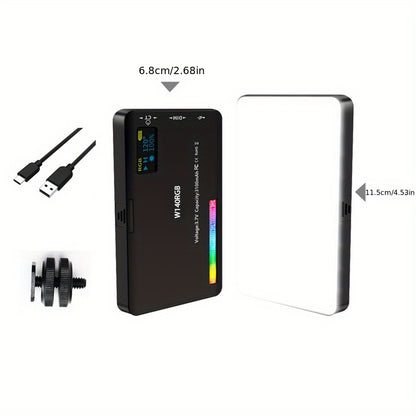 LED RGB Camera Light Full Color