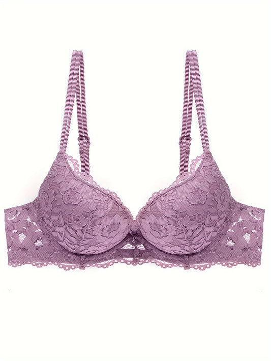Lace Mesh Hollow Everyday Bra