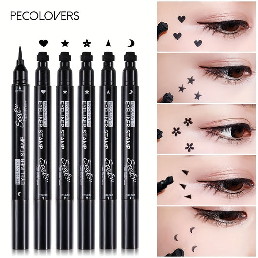 Liquid Eyeliner Moon Star Heart Shapes