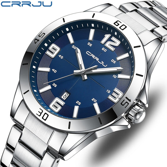 Brand Men Watches Business Quartz stainless