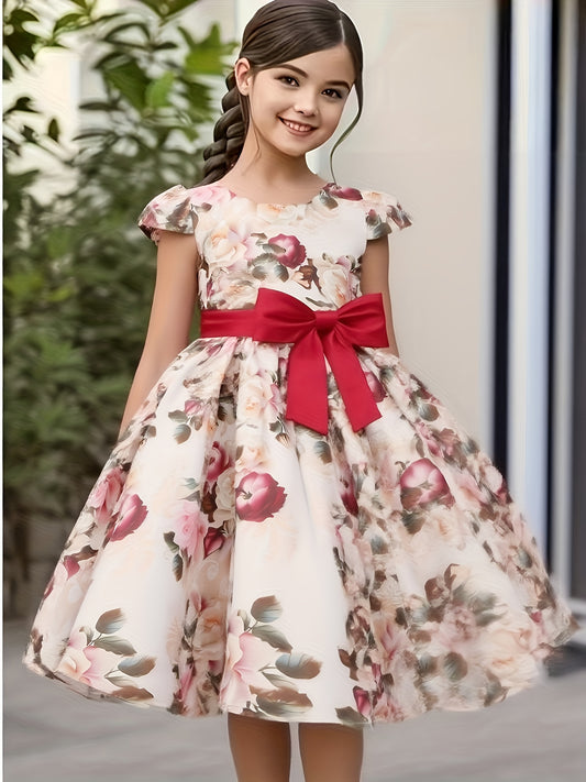 Children Eden Girls' Elegant Rose Floral
